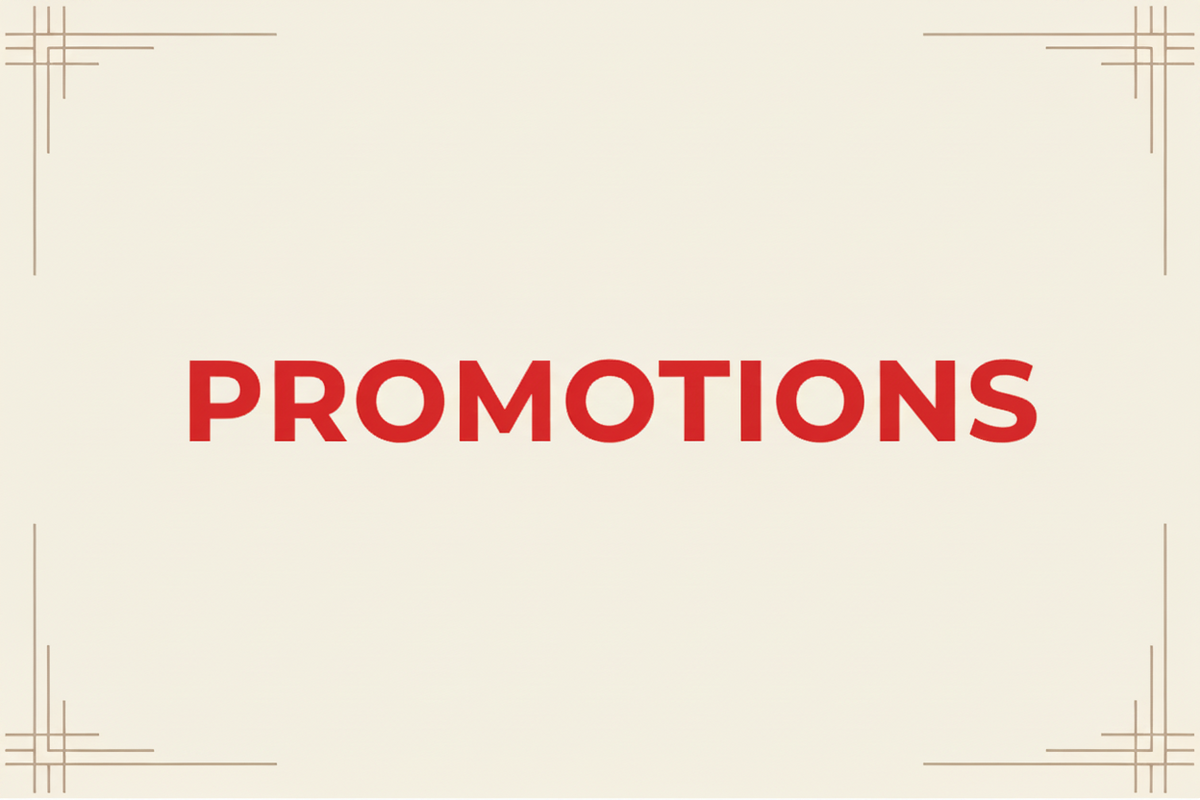 Promotions