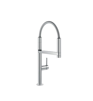 Mitigeur de cuisine Luisina, bec pivotant chromé avec douchette mobile monojet-RC92300  LUISINA