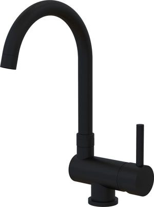 Mitigeur de cuisine Luisina, bec basculant noir-Luisina RC62BB079