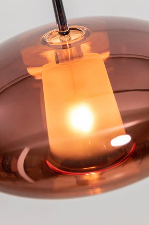 Suspension LED coloris Transparent- Kimi LUISINA