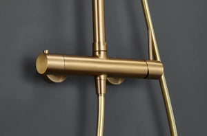 Colonne de douche thermostatique Monza Imex – Acier inoxydable