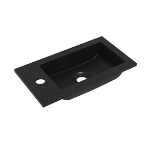 Lave-mains 40x22cm résine Blanc - O'DESIGN Réf. VAS-400RES