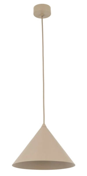 Suspension en métal coloris Terracotta Beige - Luisina