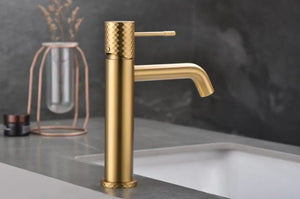 Robinet mitigeur de lavabo avec technologie Cold Open fabriqué en laiton- Genova Imex