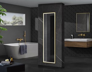 Miroir de salle de bain lumineux - anti-buée à LED-LEDIMEX NEW YORK