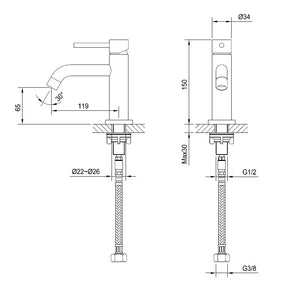 Robinet Lave-mains - API10 - O'DESIGN by OTTOFOND