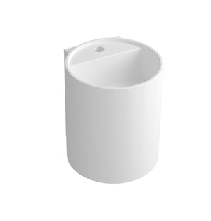 Vasque à suspendre Solid Surface-  Ø300 x H350 mm  - JUMBO O'DESIGN