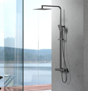 Colonne de douche thermostatique GRAFIK Gun PVD - O'DESIGN - GRAF800G