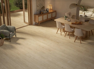 Carrelage en grès cérame effet bois- MICHIGAN MAPPLE NATUREL -20x120